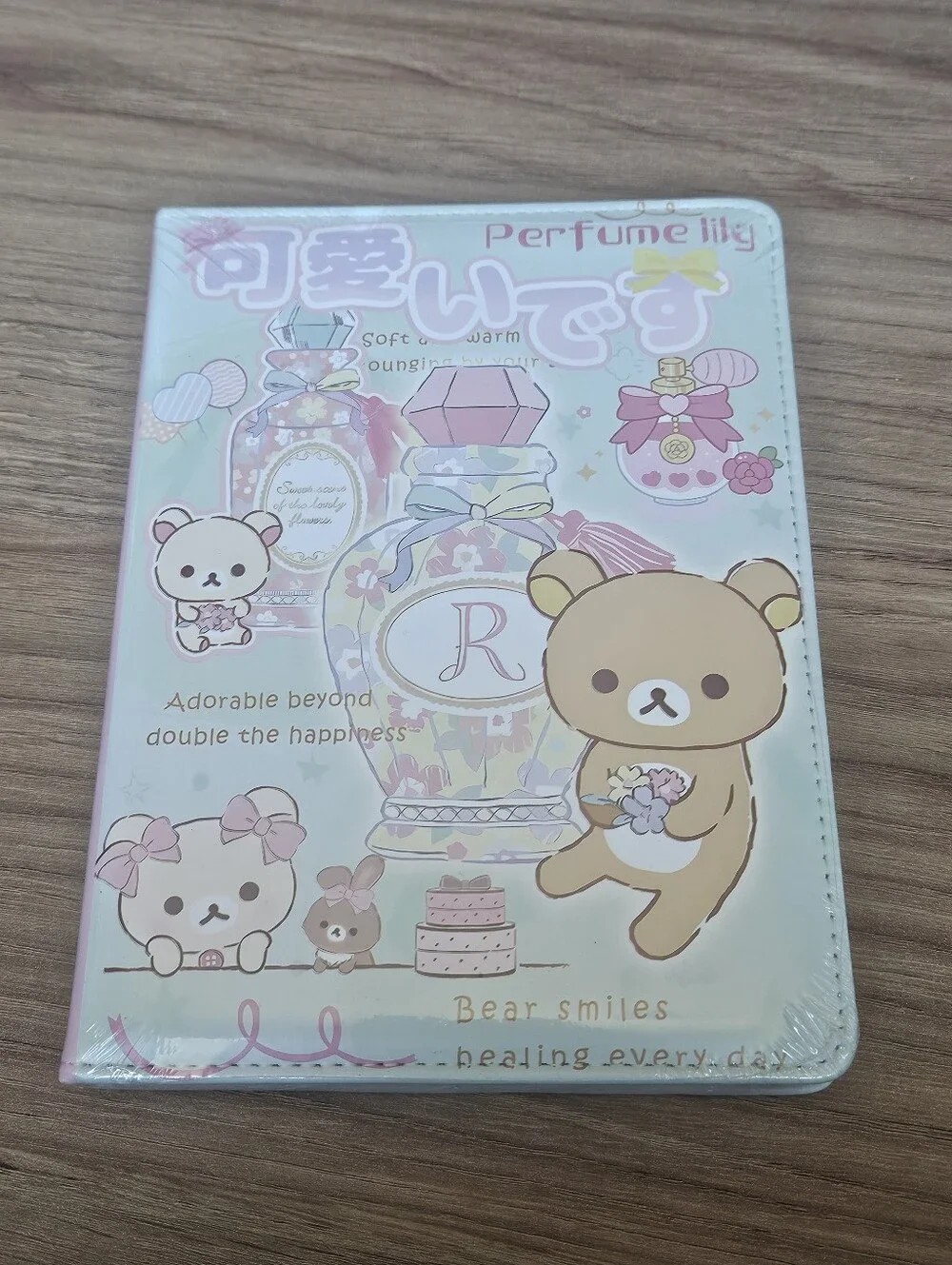Kawaii Pastel Bear Cushioned Hardcover Notebook Journal